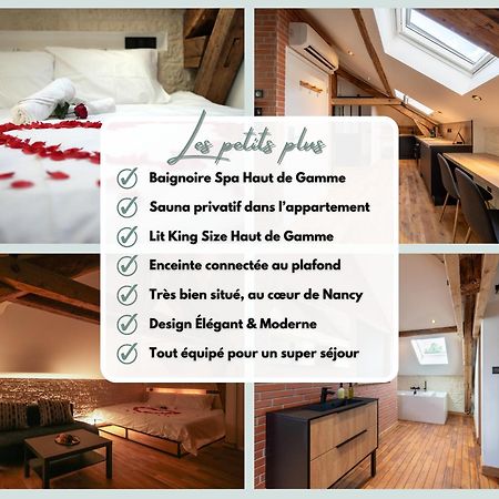 Evasion Chic, Spa Et Sauna Sous Les Toits Nancy Extérieur photo